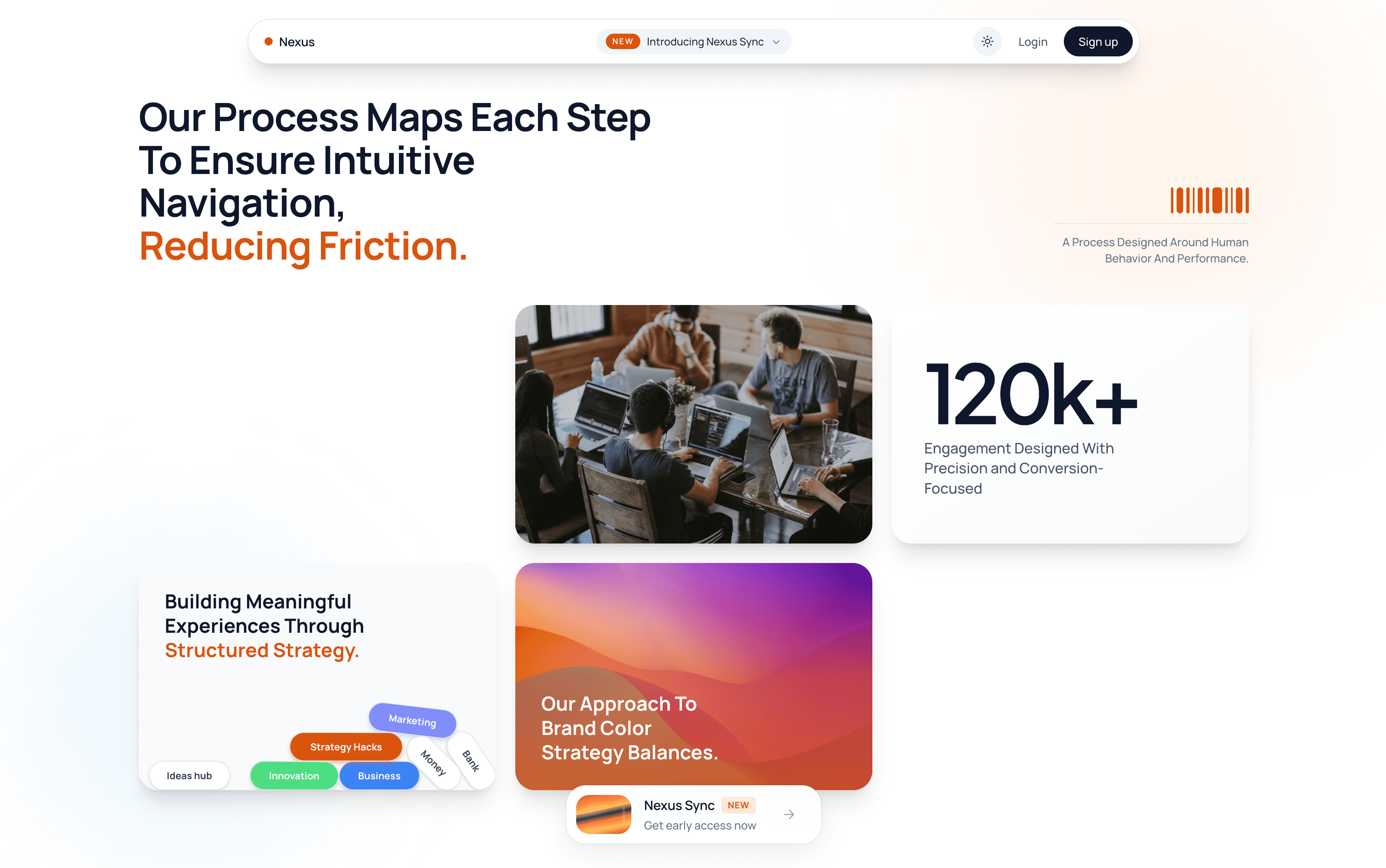 Nexus - Animated SaaS AI Website Preview 3